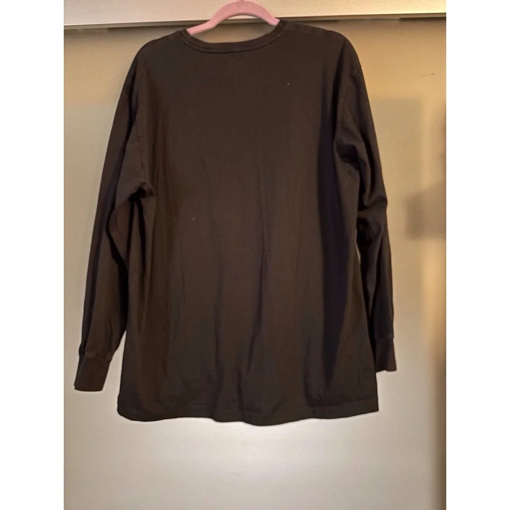 Polo Ralph Lauren Mens Size L Black 100% Cotton Casual Pullover Sweater‎